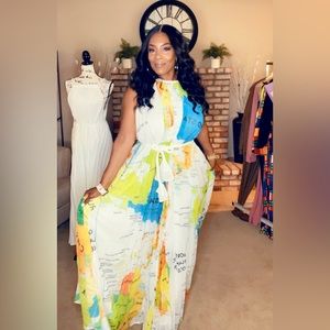 L’atiste world tour flare dress